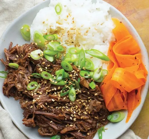 Gochujang pulled beef